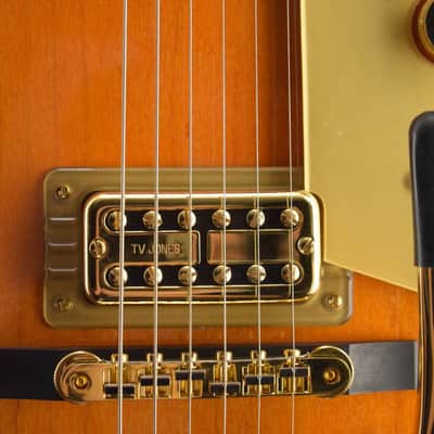 Gretsch G6199TW Billy-Bo Jupiter Thunderbird Western Orange Fuller's Exclusive image 5