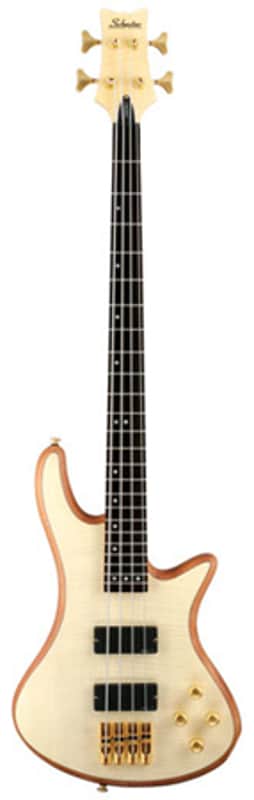 Schecter Stiletto Custom 4 String Bass Natural image 1