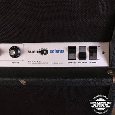 Sunn Solarus 2x12" Tube Combo Amplifier image 5