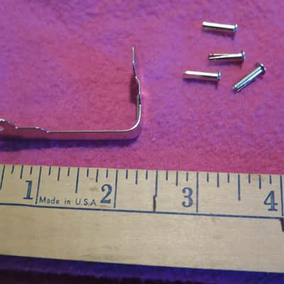 NOS genuine Fender TKL corner guards bumpers for strat case stratocaster tele jazz precision corners image 5
