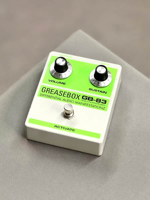 D*A*M Greasebox GB-83 Silicone Fuzz - 2010’s - Green N’ Grey image 1