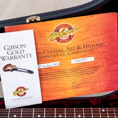 2002 Gibson Prototype One-Off Les Paul Junior Contour Double Cut TV Yellow w/ Case, COA image 19