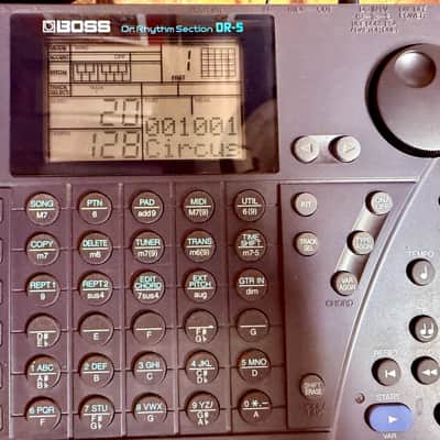 Boss DR-5 Dr. Rhythm Section Drum Machine w/Power Supply, Owner's Manual & Video Mint image 7