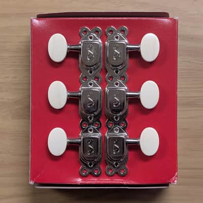 Schaller Gypsy Jazz Guitar Tuners - Nickel image 1