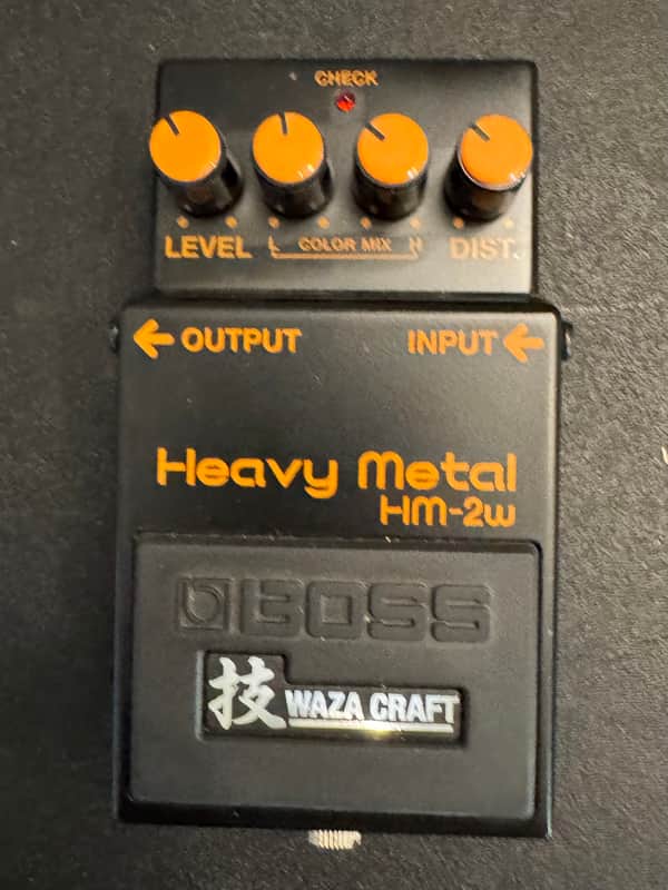 Boss HM-2W Heavy Metal Waza Craft 2021 - Present - Black image 1