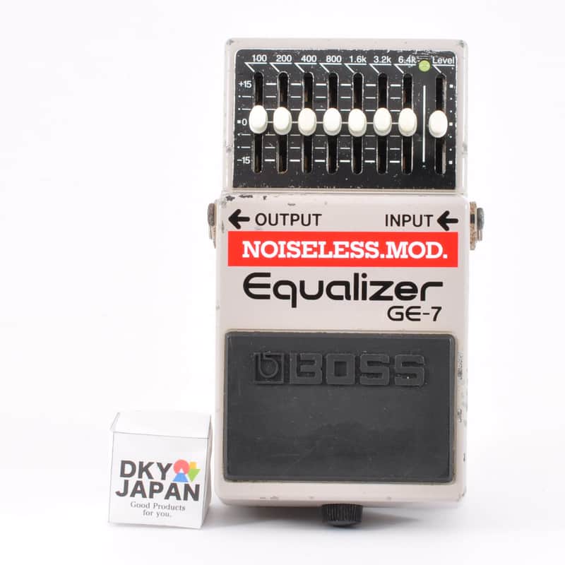 Boss GE-7 Modified Noiseless Equalizer Made In Taiwan 2001 PSA.OK Guitar Effects Pedal UsedJ From Japan #MO60323 image 1