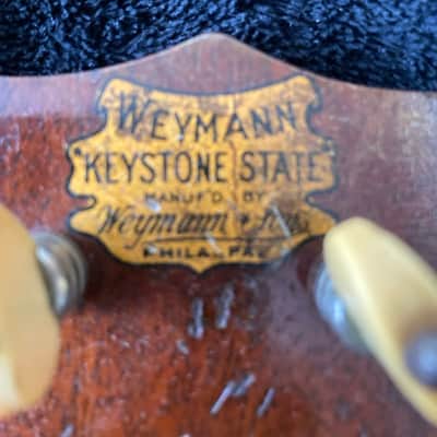 Weymann  1920’s Mahogany Model 116 Soprano Ukulele image 8