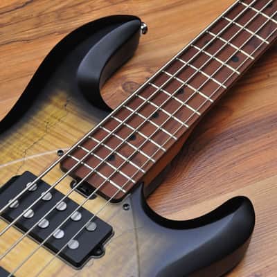 Sterling by Music Man Stingray 35HH - Natural Burl Satin image 10