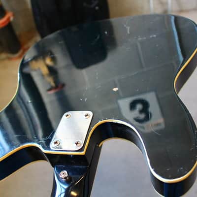 Greco Semi Hollow Body Guitar Black image 21