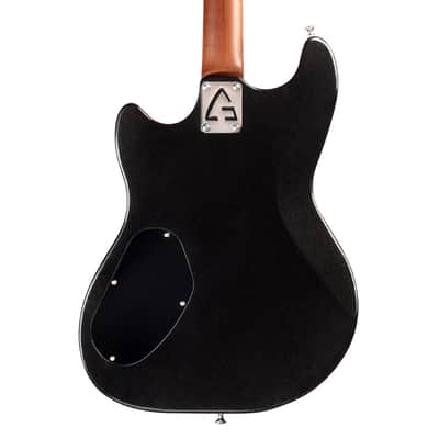 Guild Surfliner Deluxe Electric Guitar w/GFV - Black Metallic image 7