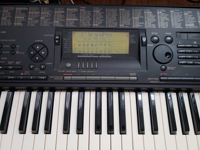 Yamaha PSR-520 61-standard size keys | Reverb