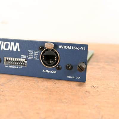 Aviom 16/o-Y1 A-Net Card for Yamaha Digital Products CG01SCH image 2
