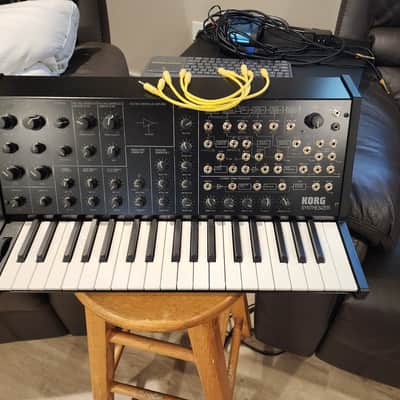 Korg MS-20 Mini Semi-Modular Analog Synthesizer 2013 - Present - Black image 2