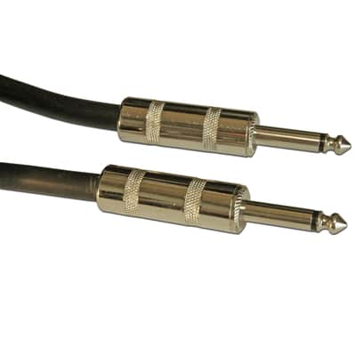 100' FT foot FEET 14 GA gauge 1/4 MONO PLUG pro audio PA DJ AMP TO SPEAKER CABLE image 2