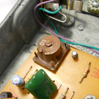 Vintage 70's Original Crybaby GCB-95 Wah Pedal, Original, Stack Of Dimes Inductor image 4