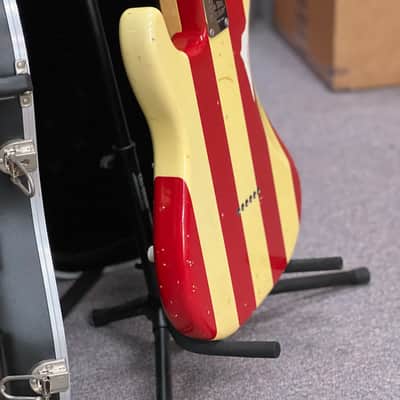 2011 Fender Wayne Kramer Artist Series Signature Stratocaster - Stars & Stripes image 12