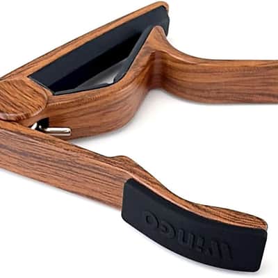 Pro Ukulele Capo for Soprano Concert Baritone,Rosewood. image 1
