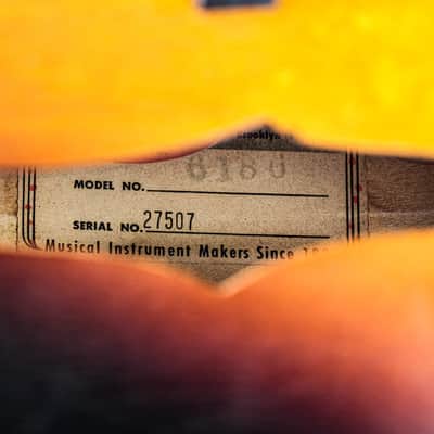 1958 Gretsch Clipper Model 6186 sunburst image 25