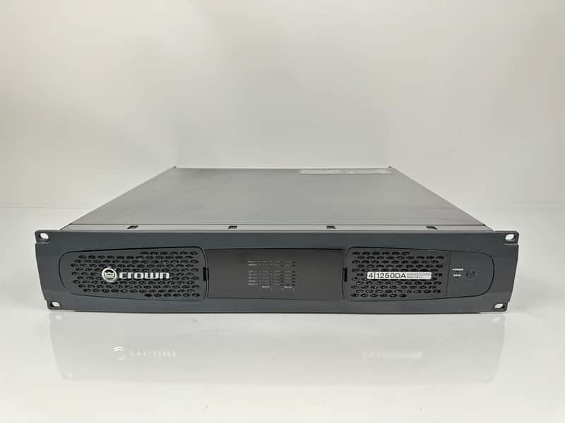 Crown DCi 4|1250DA - 1250W 4-Channel at 4-Ohm 70V/100V Analog Power Amplifier image 1