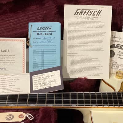 Gretsch G6136T-59 Vintage Select '59 Falcon with Bigsby 2016 - Present - Vintage White image 19
