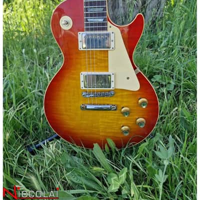 GIBSON 1960 Les Paul Standard Reissue VOS Washed Cherry Sunburst image 13