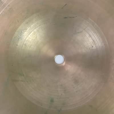 *UFIP 14" 1108g/1120g 60s Hi-Hats Cymbals Set Italy Vintage B20 Bronze Italian image 17