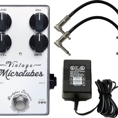 Darkglass Vintage Microtubes Bass Overdrive w/ Power Supply and Patch Cables image 1