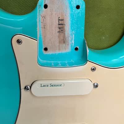 Custom Made Stratocaster MJT and Vibe Guitars - Seafoam Green image 6