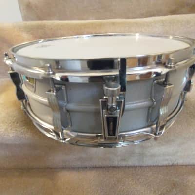 Ludwig Vintage Acrolite aluminum snare drum b&o badge excellent! image 10