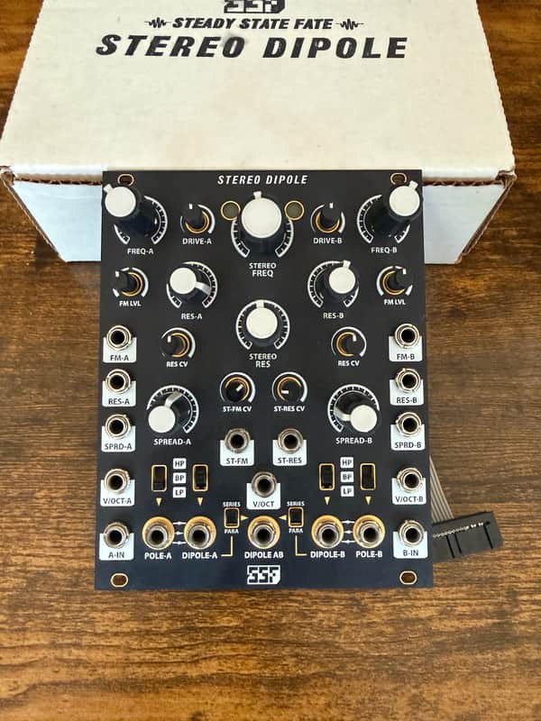 Steady State Fate Stereo Dipole 2010s - Black image 1