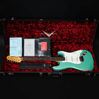 Fender Custom Shop Limited Edition Custom Deluxe Stratocaster NOS- Seafoam Green Sparkle 2025 (CZ589462) image 5