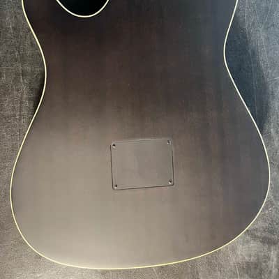Ibanez TOD10N Tim Henson Signature Nylon Acoustic-Electric Guitar - Black w/Gator Pro-Go Gig Bag image 4