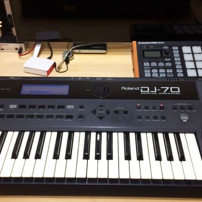 Roland DJ-70 sampling workstation - max RAM - sampler keyboard - GREAT SHAPE image 1
