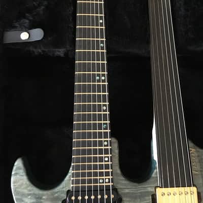 Kiesel Double-Neck Osiris 2020 Aurora Blue image 7