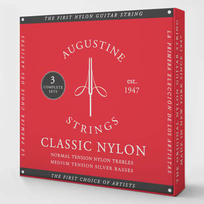 3 Pack ~ Augustine ARD Classic Red String Set image 3