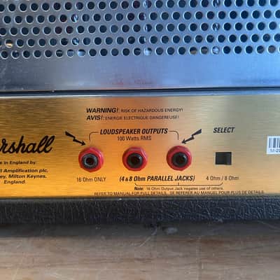 Marshall JCM 2000 DSL 100 Dual Super Lead 2-Channel 100-Watt Guitar Amp Head 2000s - Black image 10