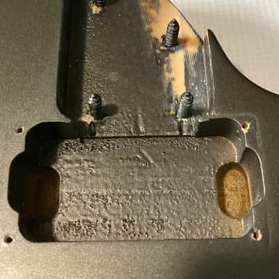 2000's Indonesian Ibanez RG5EX1 Grey Pewter Basswood Guitar Body Floyd Ready image 10