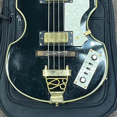 Jay Turser Beatle Bass 2000’s - Black image 2