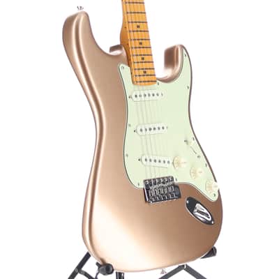 Fender Certified Pre-Owned American Professional Classic Stratocaster®, Maple Fingerboard, Faded Firemist Gold (K2) (99817) image 3