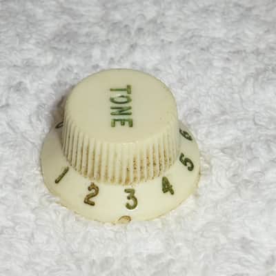 Fender Stratocaster 1969 Tone Knob 1970 1971 1972 Very Good Condition Cool Patina image 2