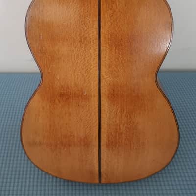 Project Vintage 1960s 3/4 Size Parlor Size Classical Guitar Mariachi Project Crack On Lower Bout Rarely Listed Mexico Mexican Mystery Maker image 11