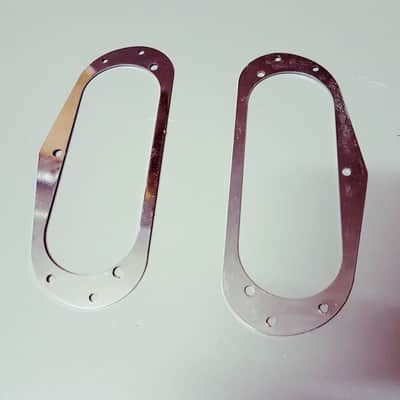 1974 Gibson Les Paul Triumph Bass Pickup Rings image 2