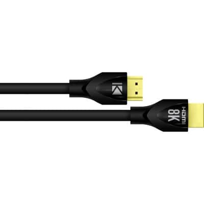 Key Digital KD-Pro8K6BX 6.6ft 2m 8K/48G HDMI Cable, Ultra High Speed Compatible. Supports Dynamic HDR, Dolby Vision, HDCP2.3, eARC, Enhanced Gaming Features, VW1 UL Rated, 28AWG image 1