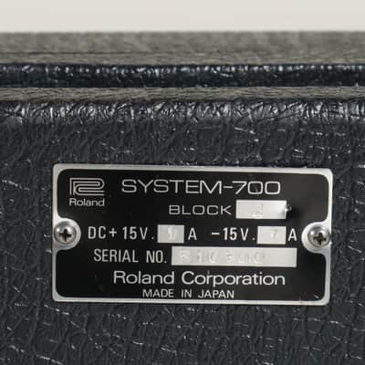 Roland System 700 keyboard controller model 701A Block 2 + brochure image 14
