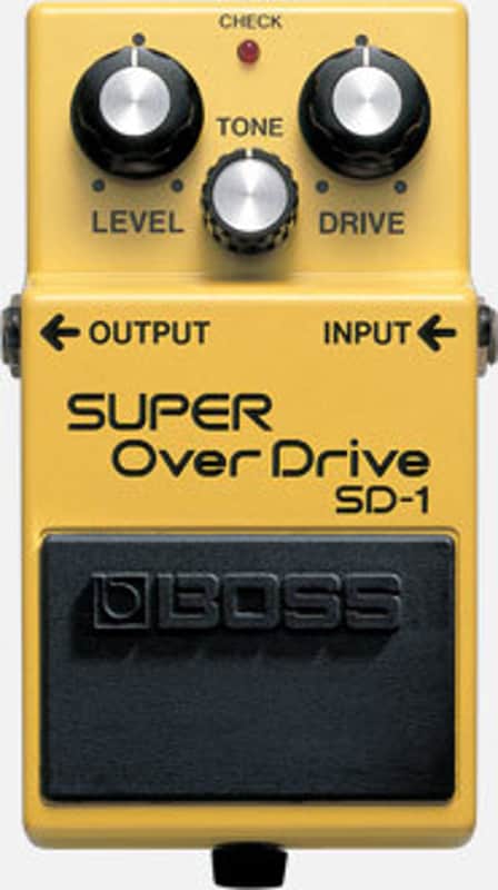 Boss SD-1 Super OverDrive Effects Pedal image 1