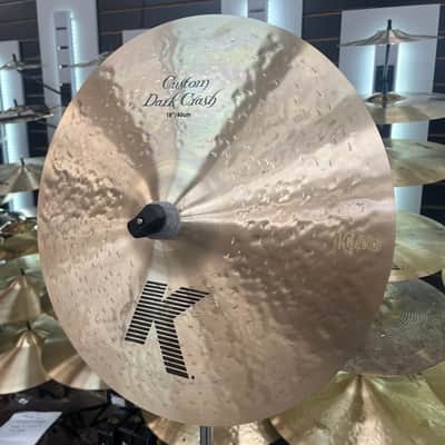 ZILDJIAN K0951 16" K CUSTOM DARK CRASH CYMBAL 1010g - FLOOR MODEL image 3