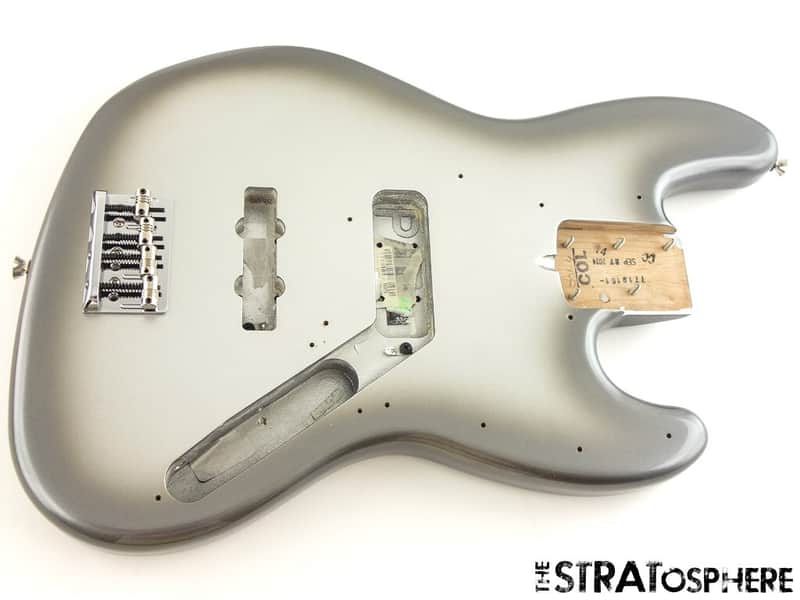 Fender American Professional II Jazz Bass, BODY & HARDWARE, Mercury image 1