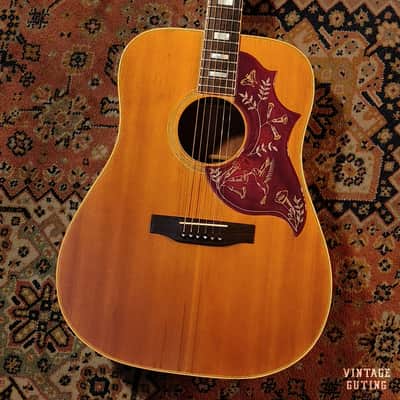 1976 Gibson Hummingbird Natural w/ OHSC image 1