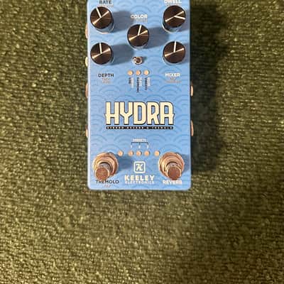 Keeley Hydra Stereo Reverb & Tremolo 2020 - Present - Blue image 1