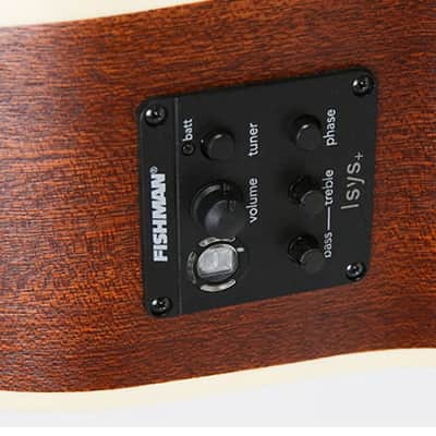 Parkwood GA28GT Grand Auditorium Cutaway Semi Acoustic Guitar - Natural image 5